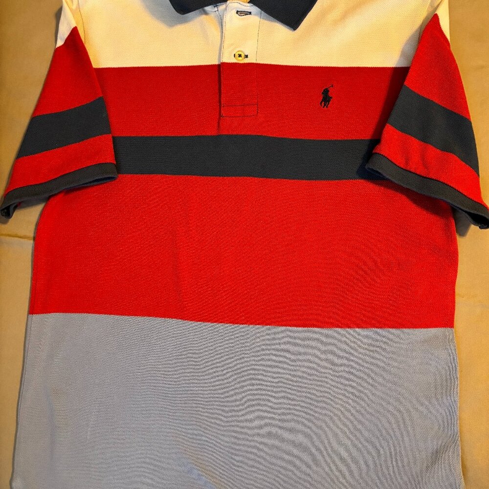 Polo Ralph Lauren Boys Size L (14-16) Red/White/Blue